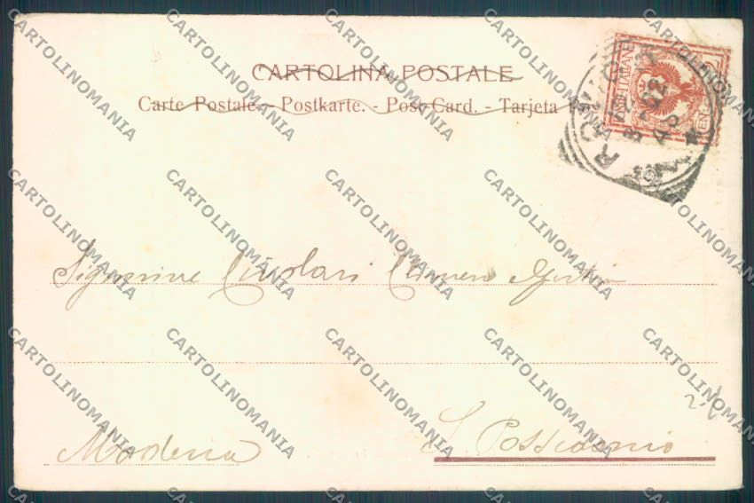 Rovigo Città Edicola PIEGHINA cartolina ZQ1719 – retro
