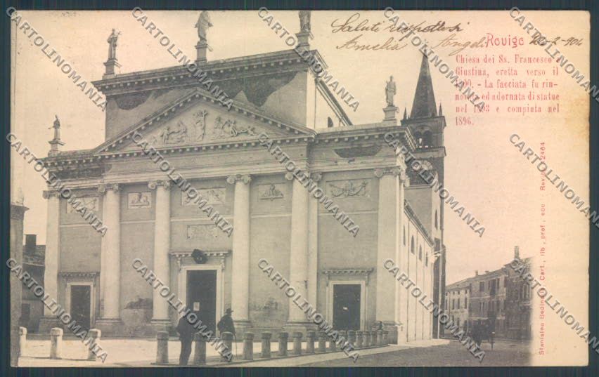 Rovigo Città cartolina ZQ1720 – fronte