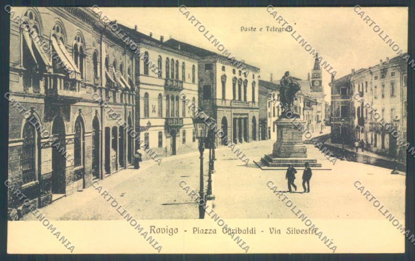 Rovigo Città Garibaldi cartolina ZQ1721 – fronte