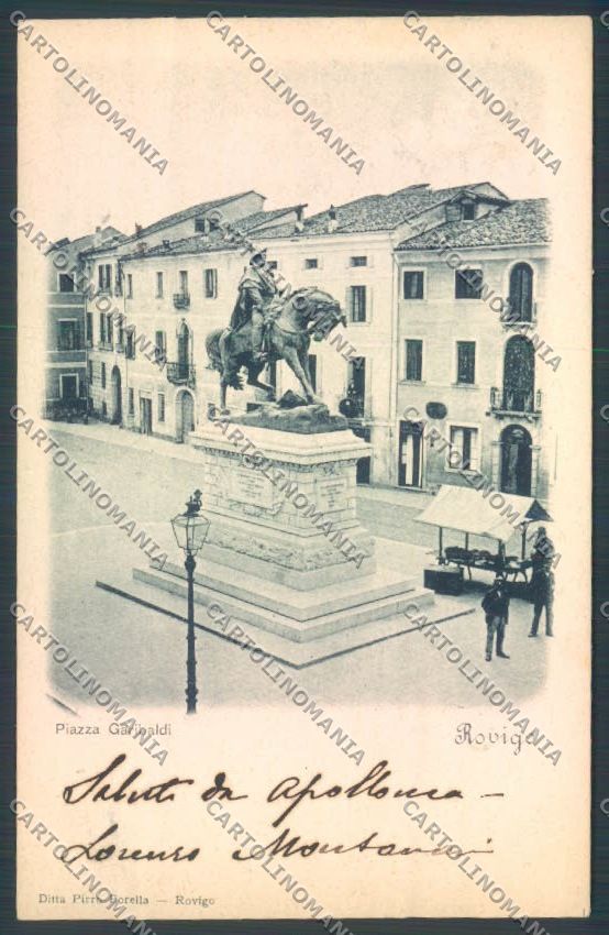 Rovigo Città Garibaldi cartolina ZQ1724 – fronte