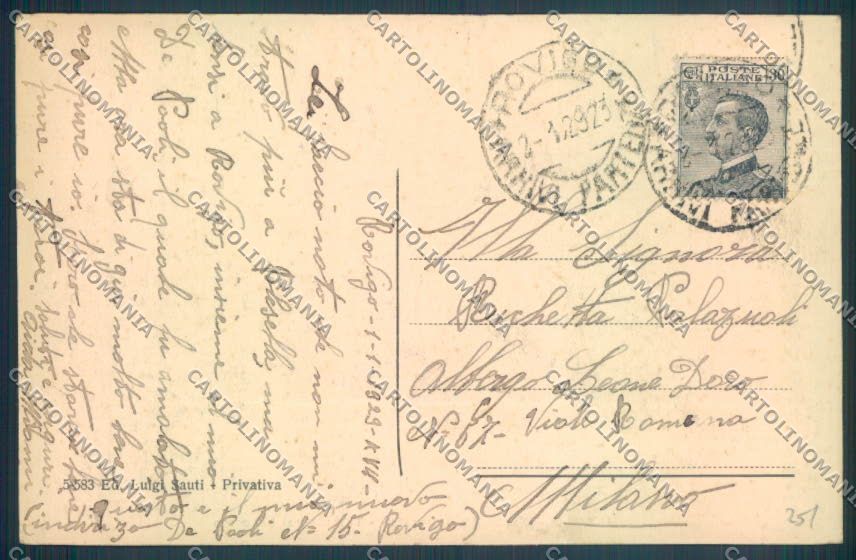 Rovigo Città cartolina ZQ1725 – retro