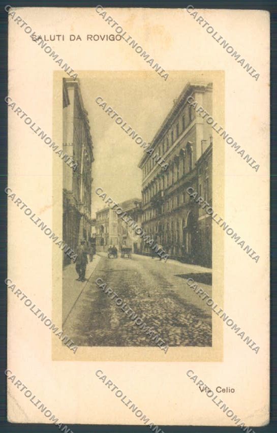 Rovigo Città PIEGHE cartolina ZQ1732 – fronte