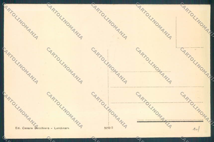 Rovigo Lendinara cartolina ZQ1735 – retro