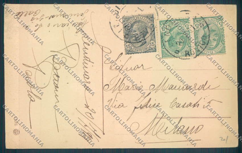 Rovigo Lendinara cartolina ZQ1739 – retro