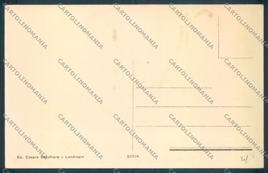 Rovigo Lendinara cartolina ZQ1742 – retro