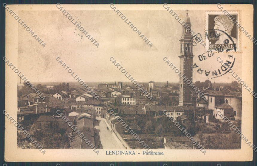 Rovigo Lendinara PIEGHINA cartolina ZQ1745 – fronte