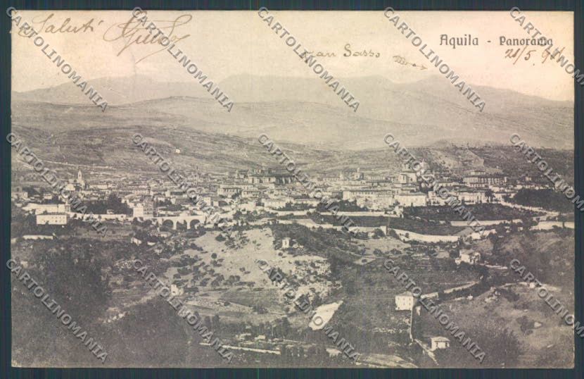 L'Aquila Città cartolina ZQ1758 – fronte