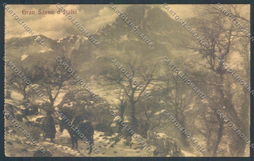 L'Aquila Gran Sasso cartolina ZQ1763 – fronte