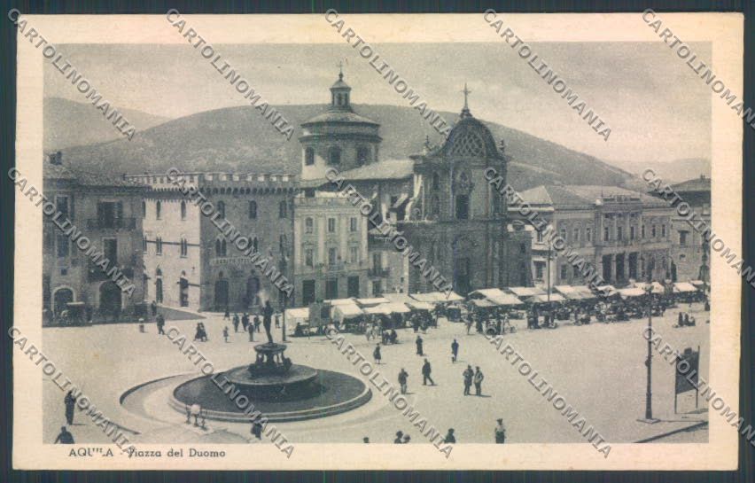 L'Aquila Città Banca cartolina ZQ1769 – fronte
