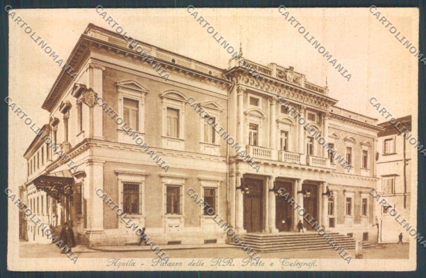 L'Aquila Città Poste cartolina ZQ1771 – fronte