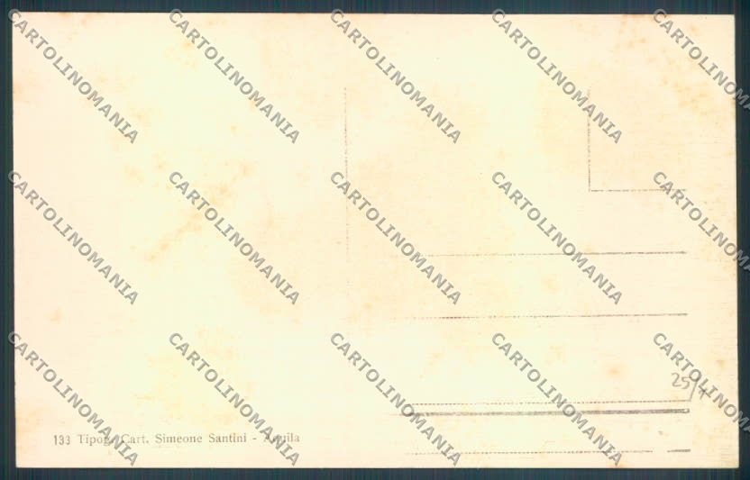 L'Aquila Città cartolina ZQ1786 – retro
