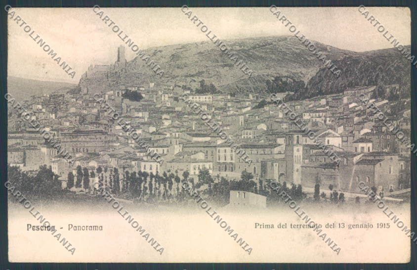L'Aquila Pescina cartolina ZQ1818 – fronte