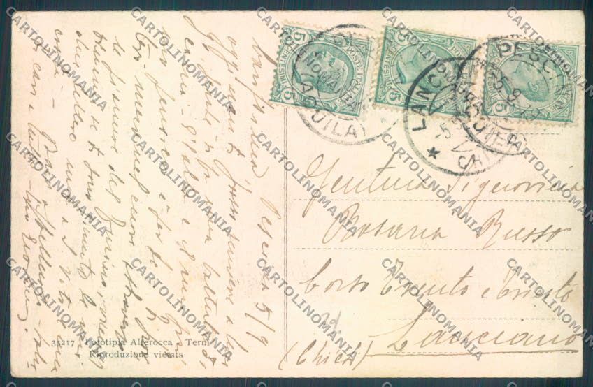 L'Aquila Pescina cartolina ZQ1818 – retro