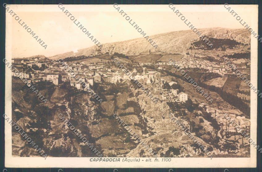 L'Aquila Cappadocia cartolina ZQ1819 – fronte