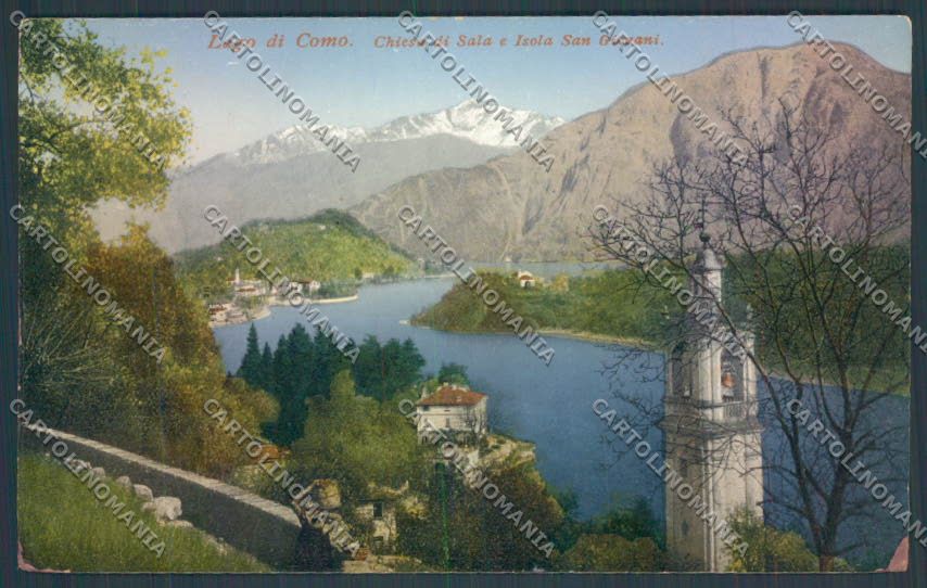 Como Sala Comacina cartolina ZQ1840 – fronte