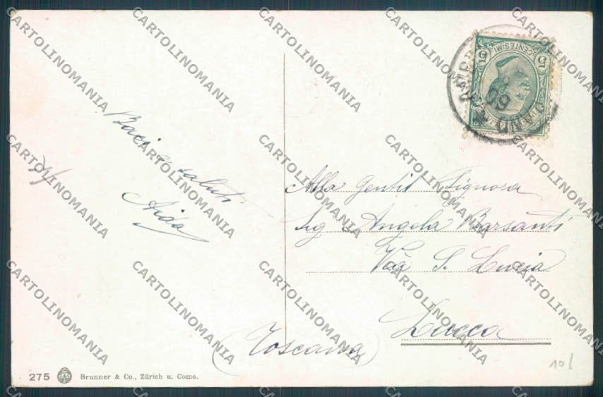 Como Sala Comacina cartolina ZQ1841 – retro