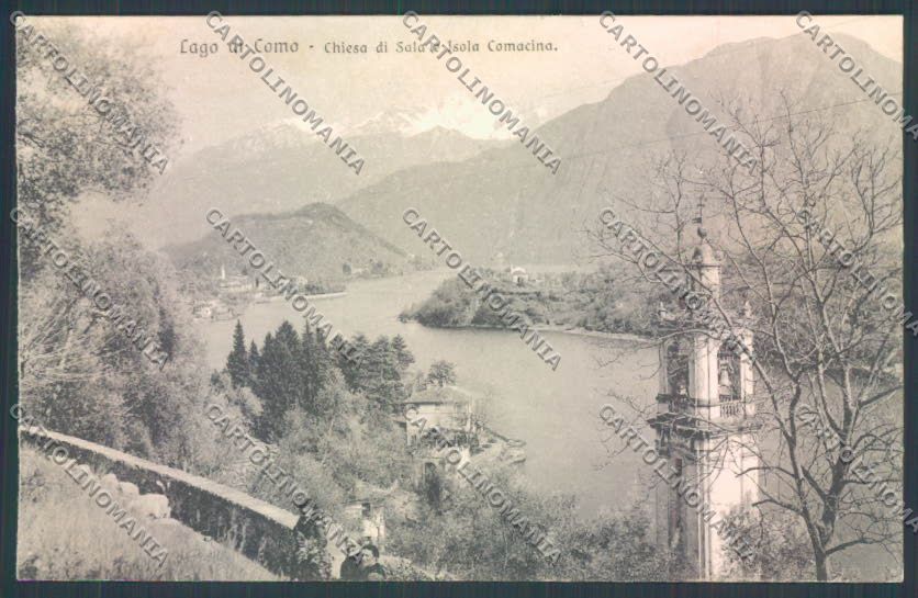 Como Sala Comacina SCOLLATA cartolina ZQ1842 – fronte
