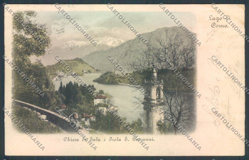 Como Sala Comacina cartolina ZQ1844 – fronte