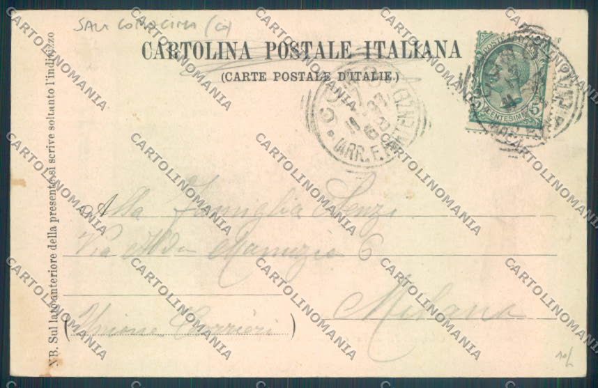 Como Sala Comacina cartolina ZQ1844 – retro