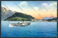 Como Bellagio Battello cartolina ZQ1851 – fronte