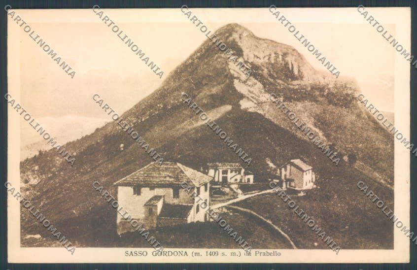 Como Schignano Sasso Gordona cartolina ZQ1856 – fronte