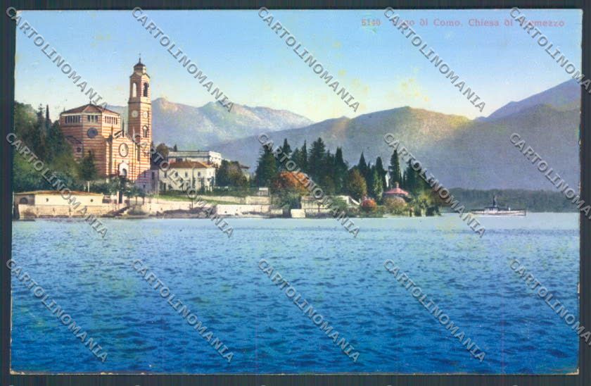 Como Tremezzo cartolina ZQ1862 – fronte