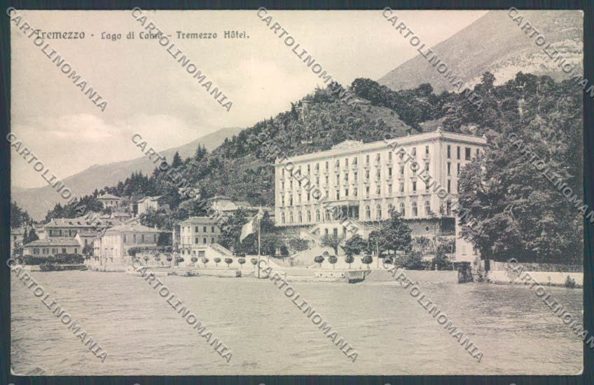 Como Tremezzo cartolina ZQ1863 – fronte