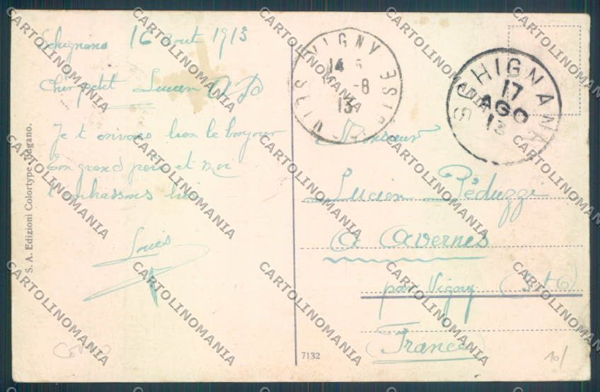 Como Castiglione d'Intelvi cartolina ZQ1868 – retro