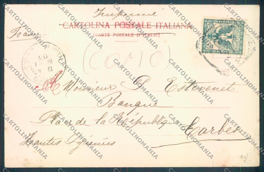 Como Moltrasio cartolina ZQ1873 – retro