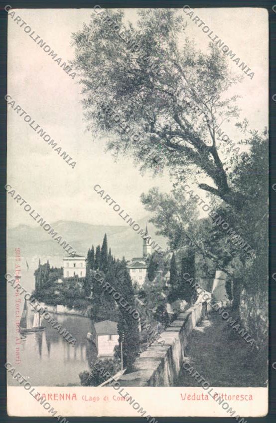 Lecco Varenna Alterocca cartolina ZQ1875 – fronte