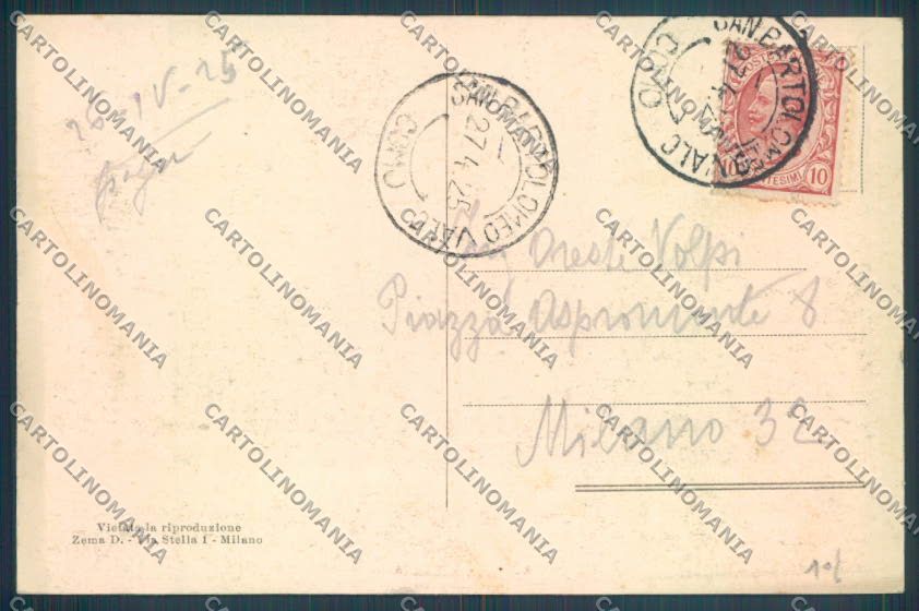 Como Val Cavargna cartolina ZQ1879 – retro