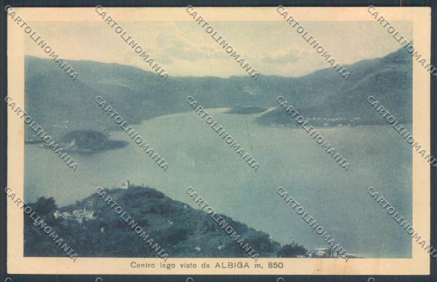 Como Albiga cartolina ZQ1880 – fronte