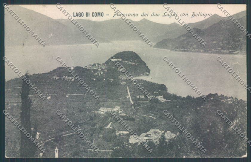 Como Bellagio cartolina ZQ1883 – fronte