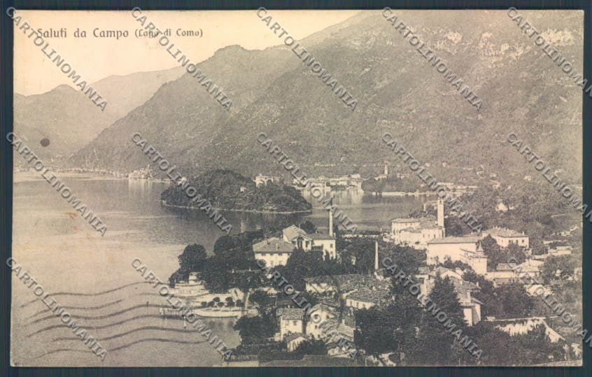Como Campo cartolina ZQ1887 – fronte
