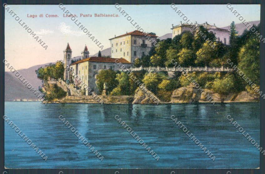 Como Lenno cartolina ZQ1893 – fronte
