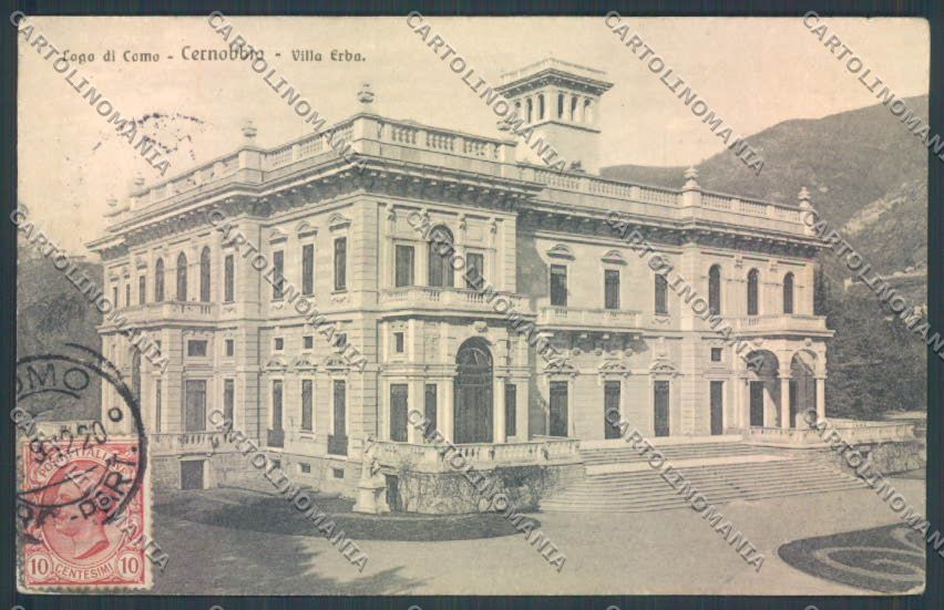 Como Cernobbio SCOLLATA cartolina ZQ1894 – fronte