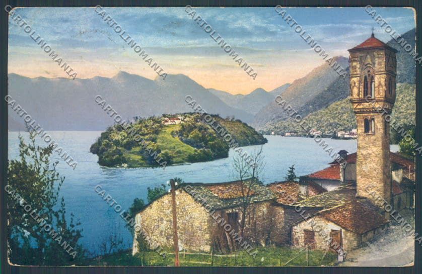 Como Ossuccio Isola Comacina cartolina ZQ1898 – fronte