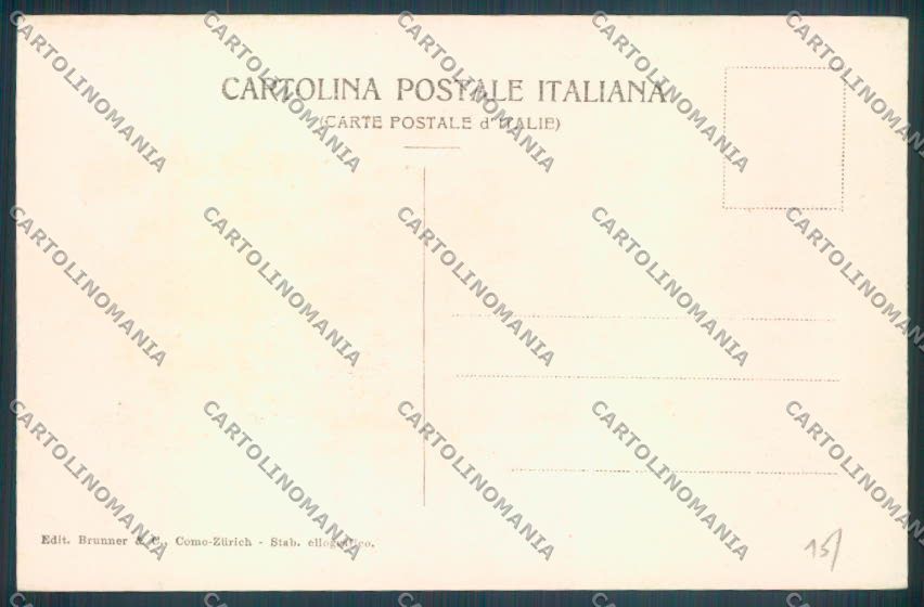 Como Ossuccio Isola Comacina cartolina ZQ1908 – retro