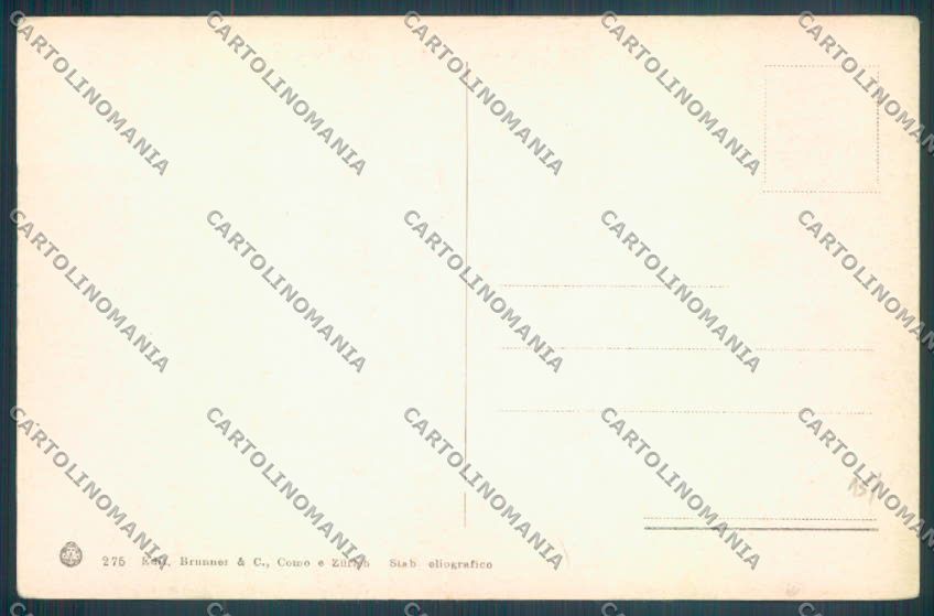 Como Ossuccio Isola Comacina cartolina ZQ1911 – retro
