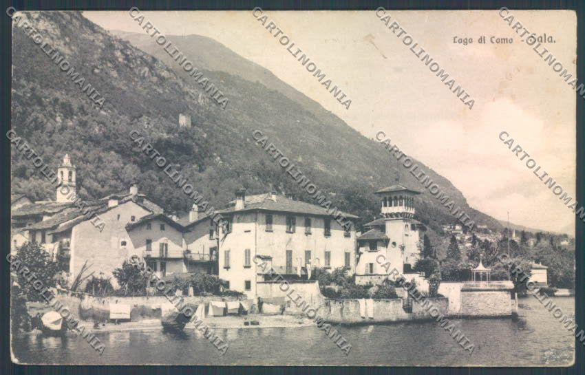 Como Sala Comacina cartolina ZQ1913 – fronte