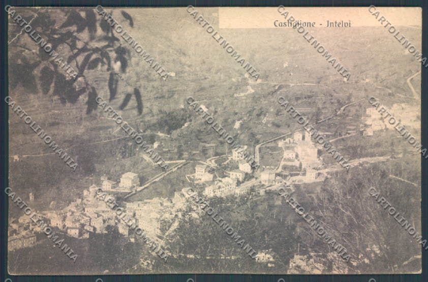 Como Castiglione d'Intelvi PIEGHINA cartolina ZQ1923 – fronte