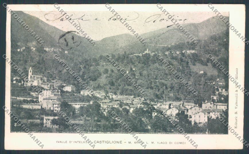 Como Castiglione d'Intelvi cartolina ZQ1926 – fronte