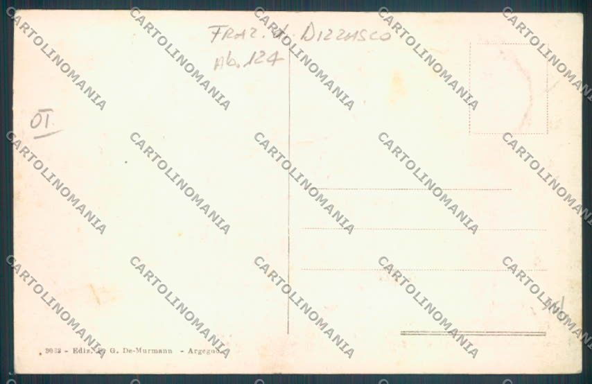 Como Dizzasco Muronico cartolina ZQ1934 – retro
