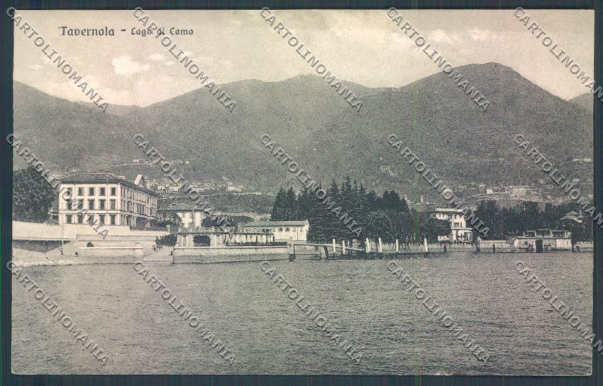 Como Cernobbio Tavernola cartolina ZQ1962 – fronte