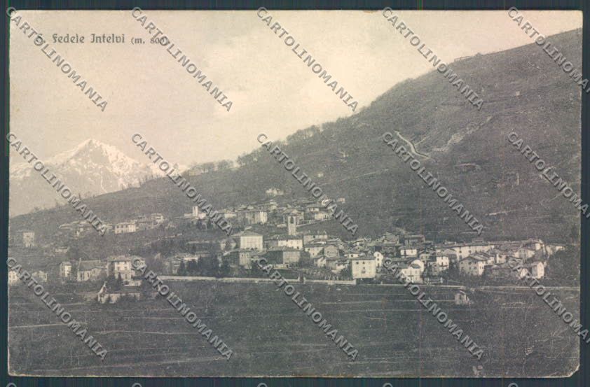 Como San Fedele Intelvi cartolina ZQ1963 – fronte