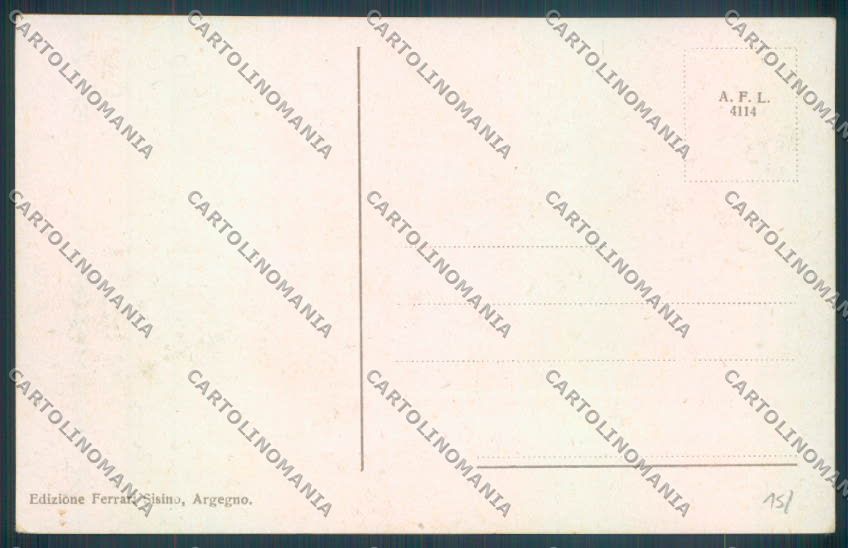 Como Schignano Abrascio cartolina ZQ1965 – retro