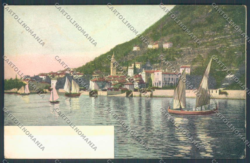Como Barca Lago di cartolina ZQ1974 – fronte