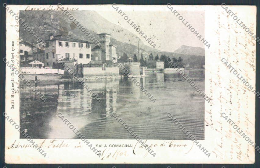 Como Sala Comacina cartolina ZQ1982 – fronte