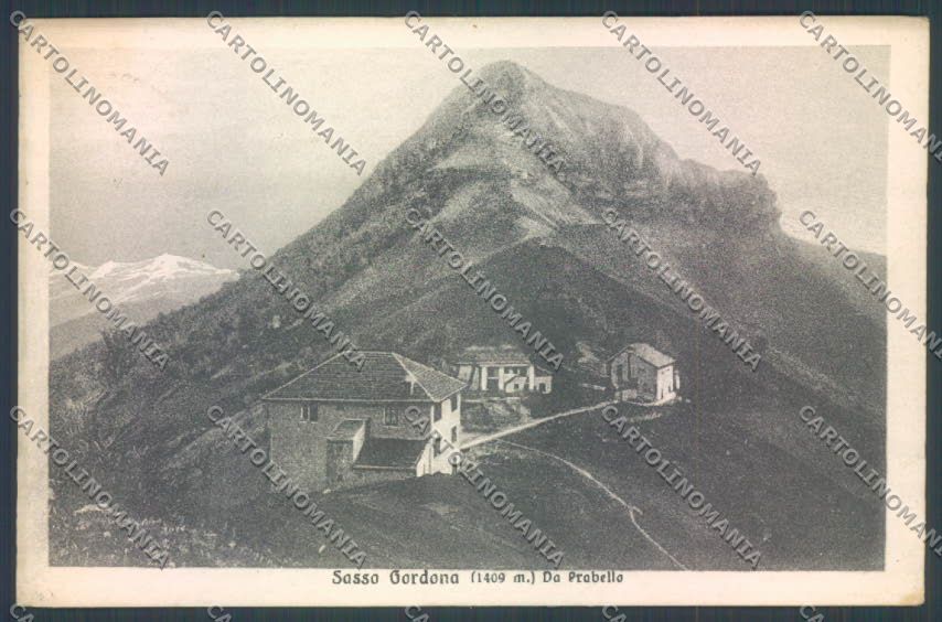 Como Schignano Sasso Gordona cartolina ZQ1993 – fronte