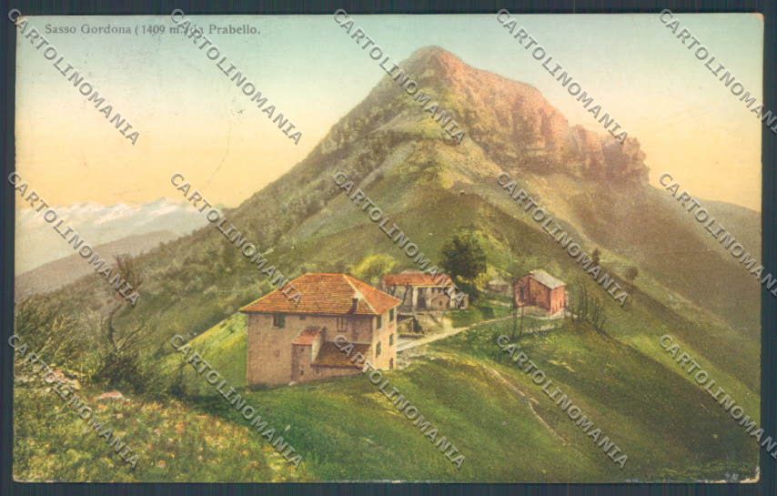 Como Schignano Sasso Gordona cartolina ZQ1994 – fronte